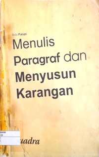 Image of Menulis Paragraf dan Menyusun Karangan