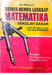 Image of Rumus-rumus lengkap Matematika : Sekolah Dasar