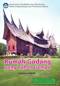 Image of Rumah Gadang yang Tahan Gempa