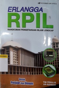 Image of Erlangga RPIL : rangkuman pengetahuan Islam lengkap untuk pelajar dan umum