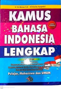 Image of Kamus Bahasa Indonesia Lengkap : pedoman umum penggunaan ejaan yang disempurnakan 9EYD) tata bahasa indonesia peribahasa dan gaya bahasa
